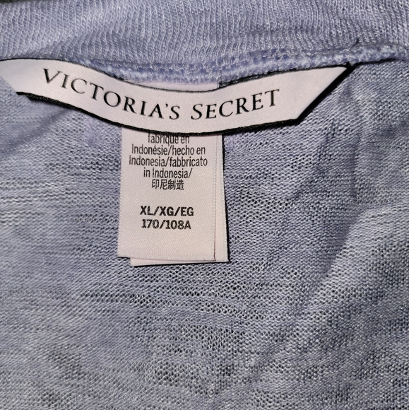 Victoria's Secret 3̶ 4 Piece Plaid PJ Set - Navy Plaid - XL +Extra Bonus PJ Top! - Picture 9 of 14